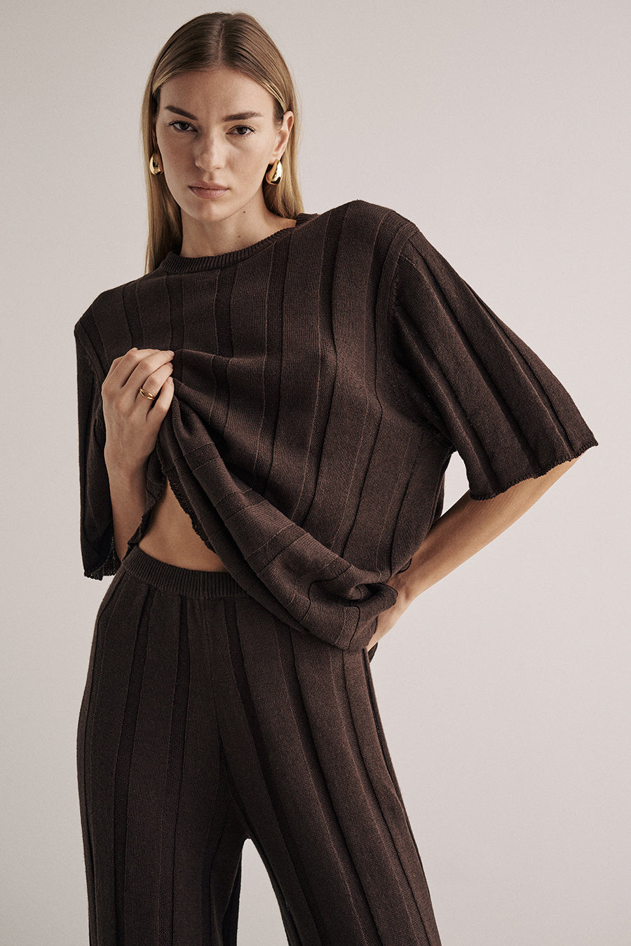 EMERY CHOC OVERSIZED TEE