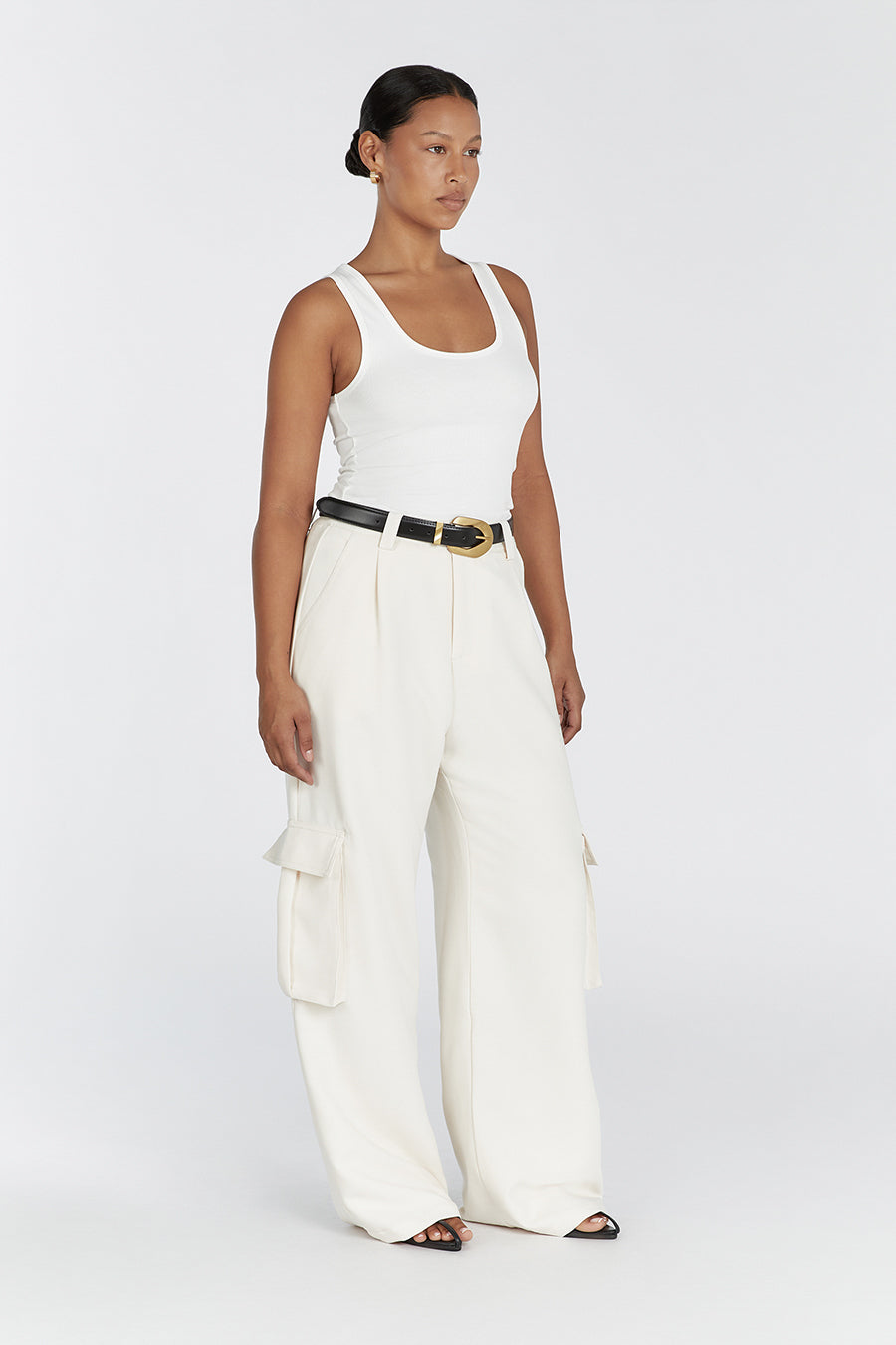 WILLA CREAM CARGO PANT