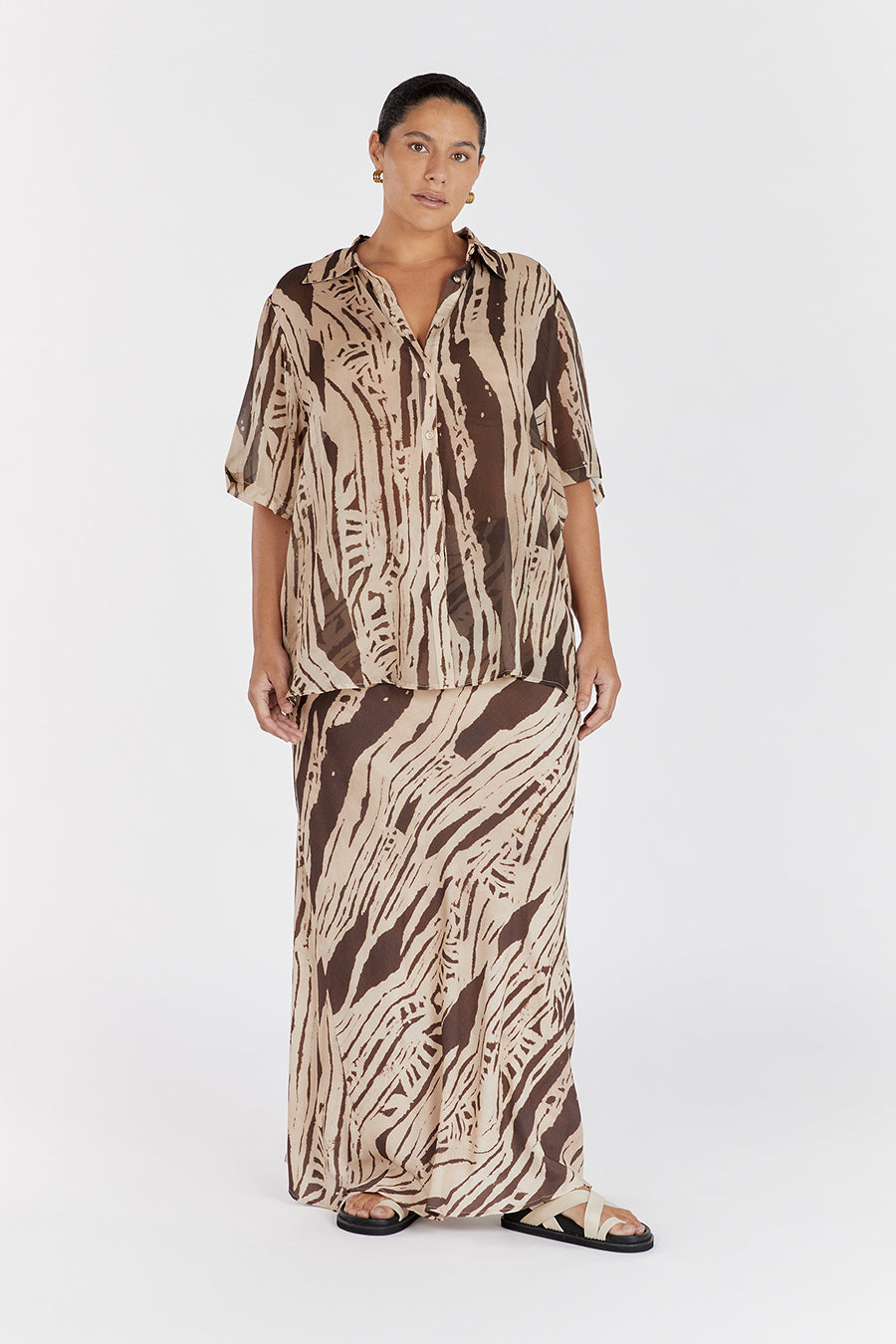 QUINN SHEER VACATION SHIRT