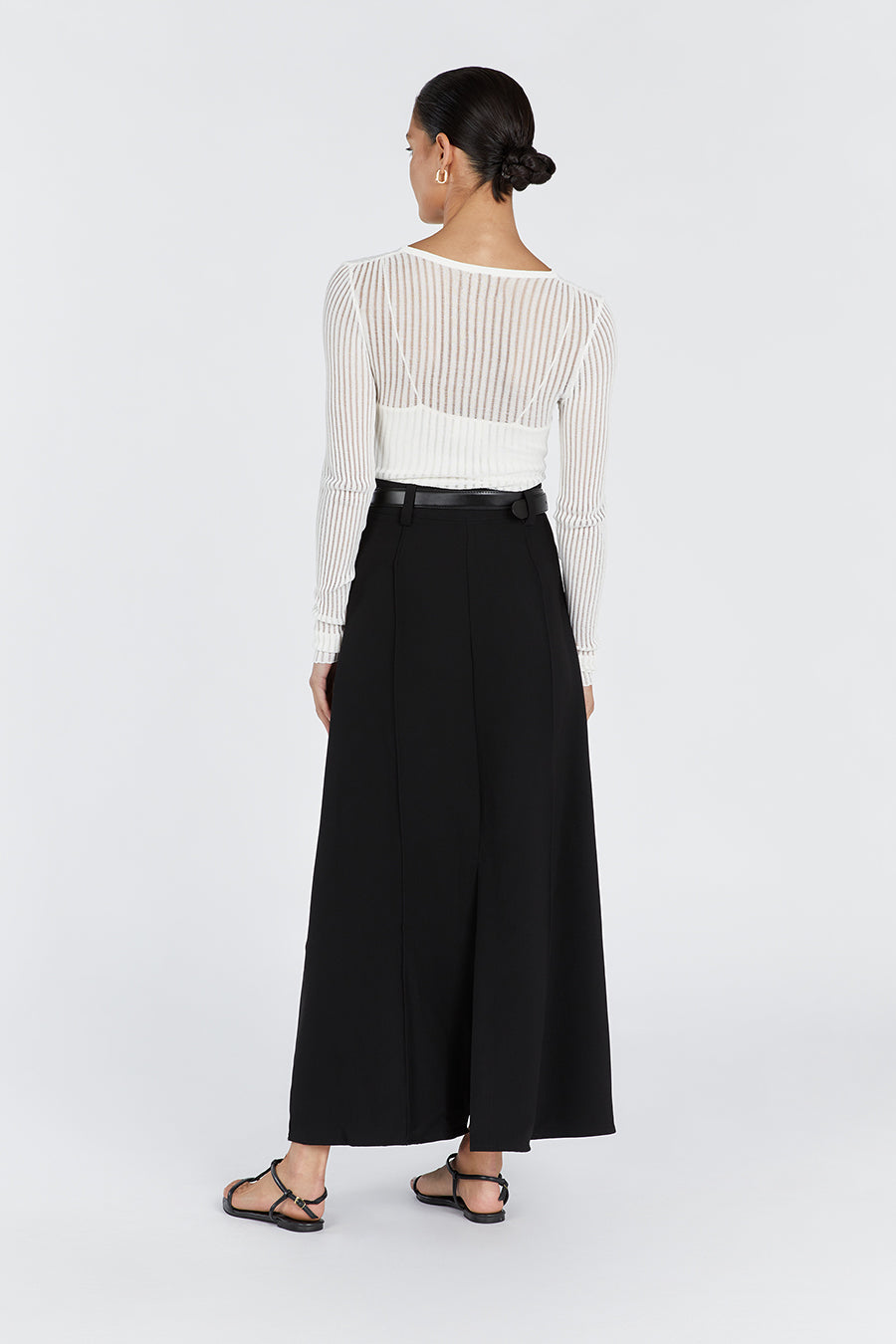 WILLA BLACK MAXI SKIRT