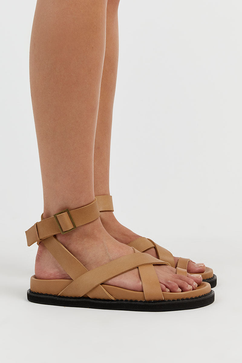 THE BALI TAILOR LENI TAN SANDAL