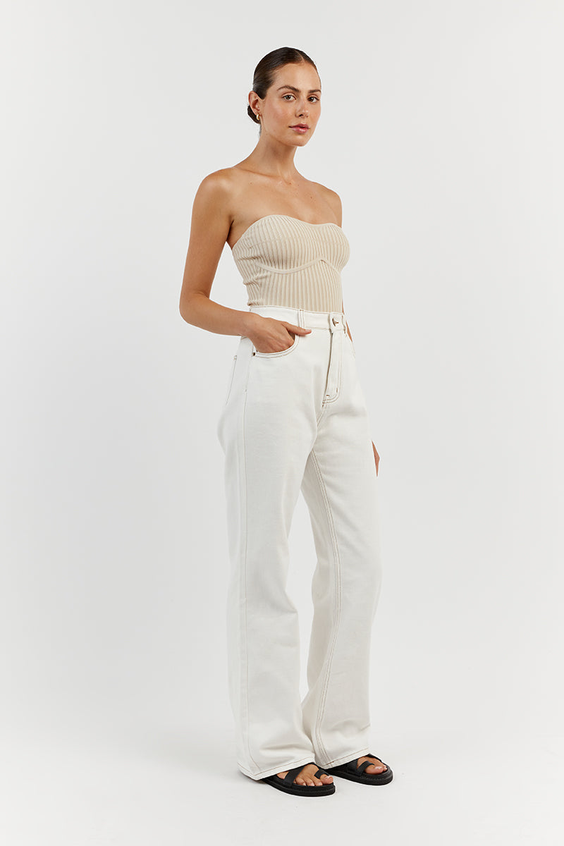 RAVEN STONE KNIT BANDEAU