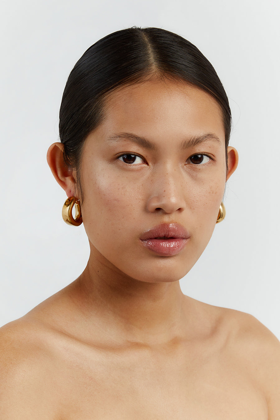 PORTER DINA GOLD HOOPS
