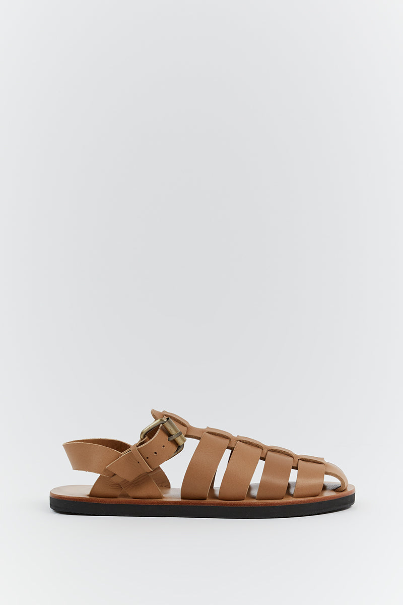 THE BALI TAILOR FLORENCE TAN SANDAL