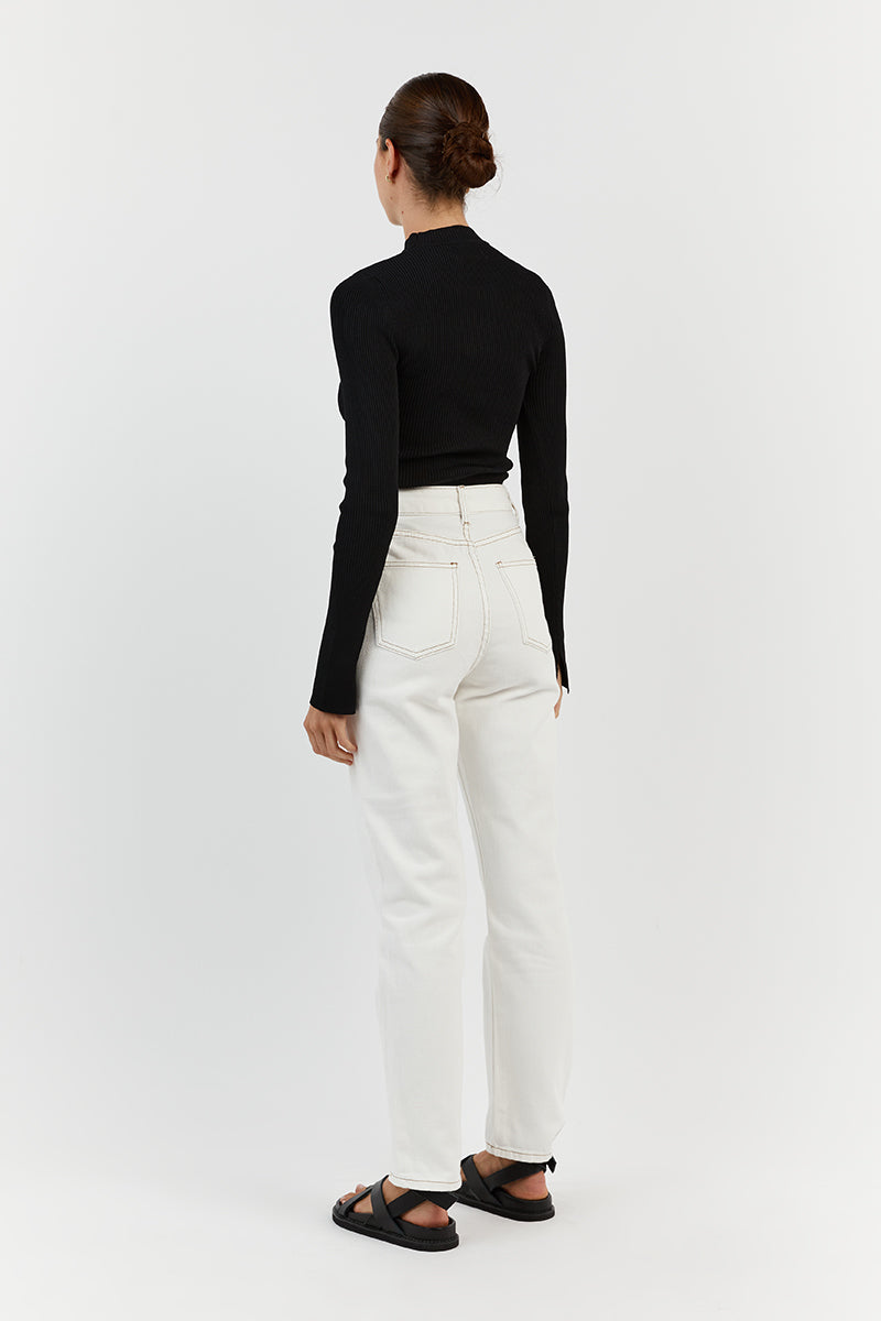 FINLEY OFF WHITE DENIM JEAN