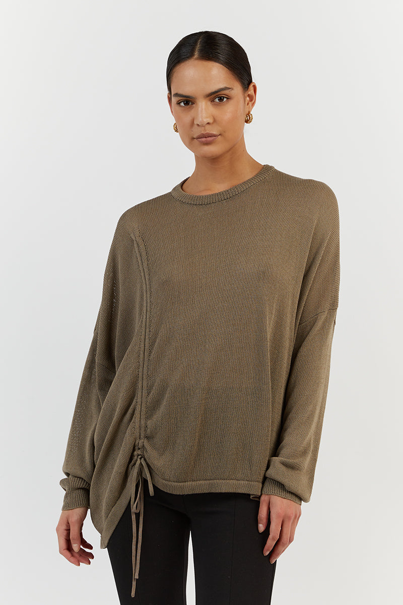 BRADY MOSS OVERSIZED CREW NECK