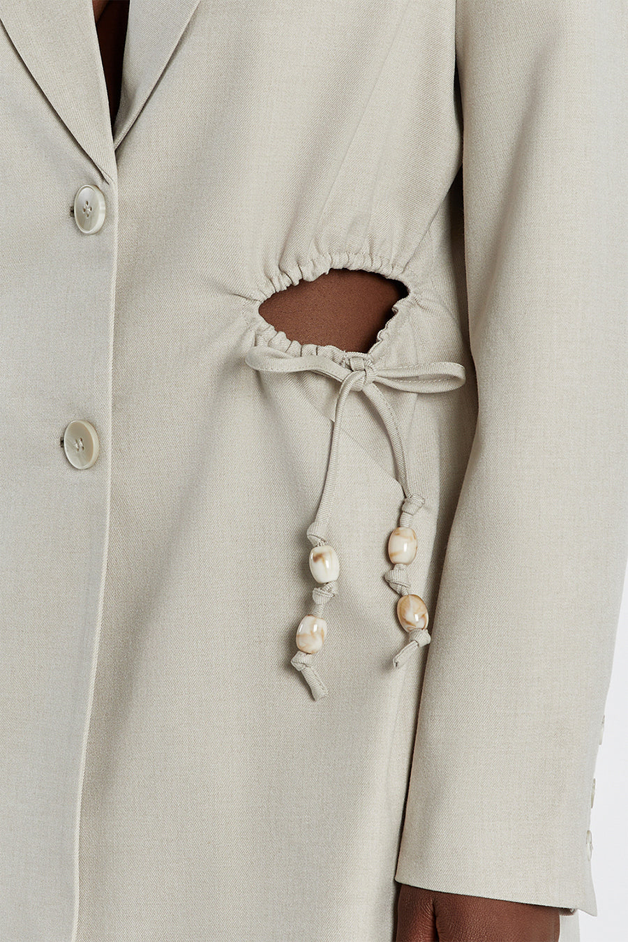 BROOKLYN STONE CUT OUT BLAZER