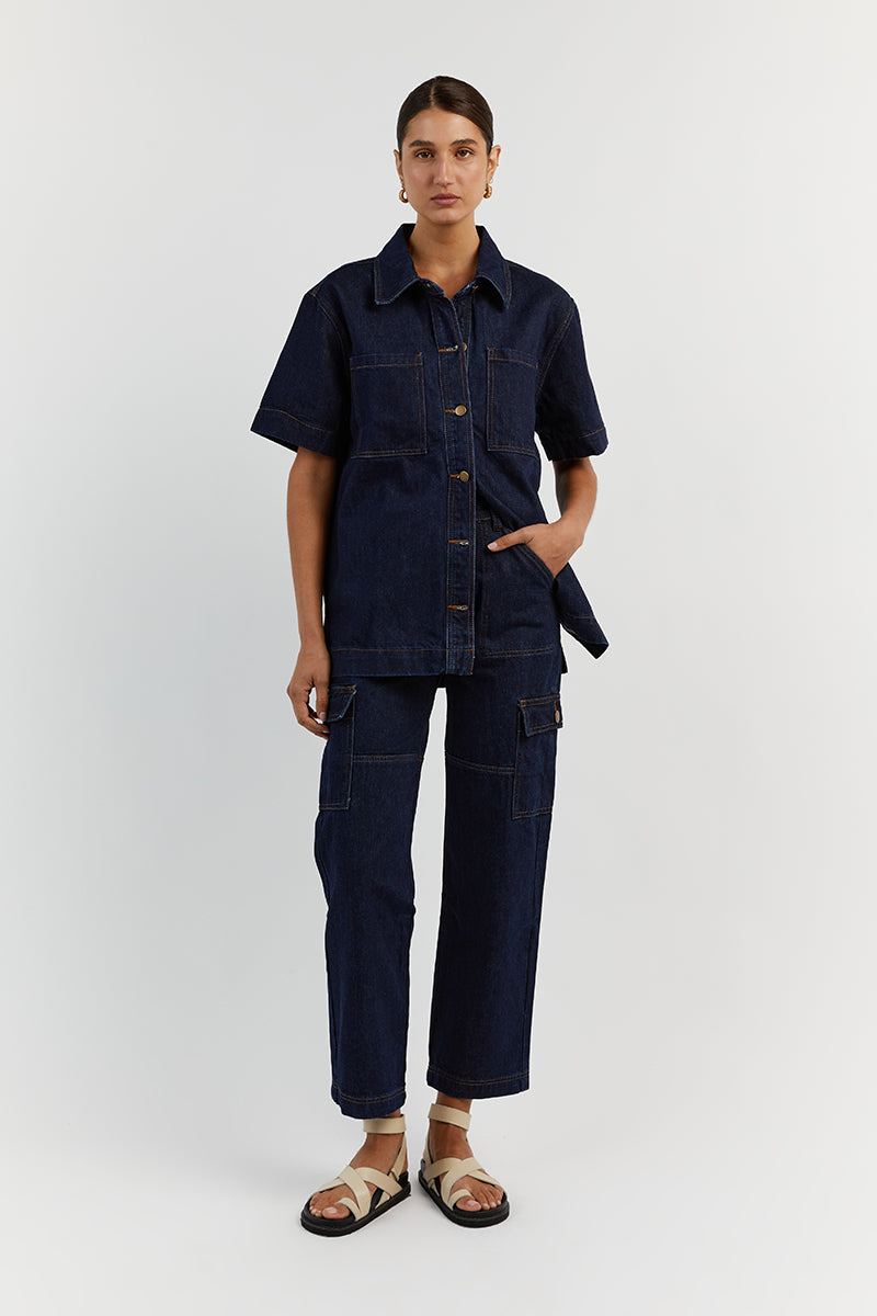 PIPER INDIGO DENIM JACKET