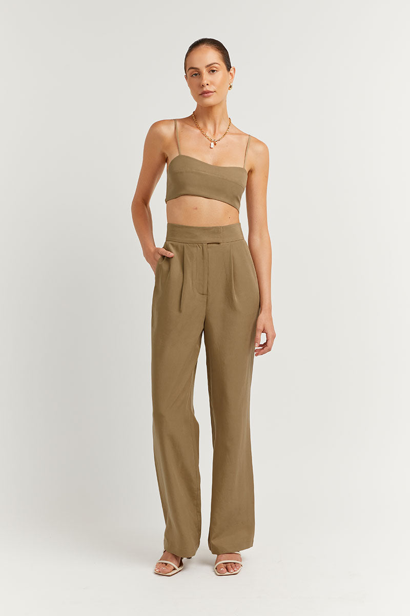 KARLA FERN TENCEL BLEND CROP TOP