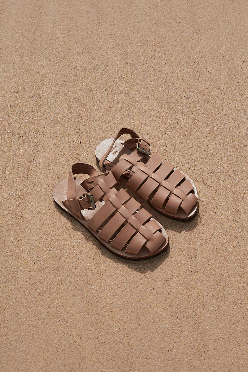 THE BALI TAILOR FLORENCE TAN SANDAL