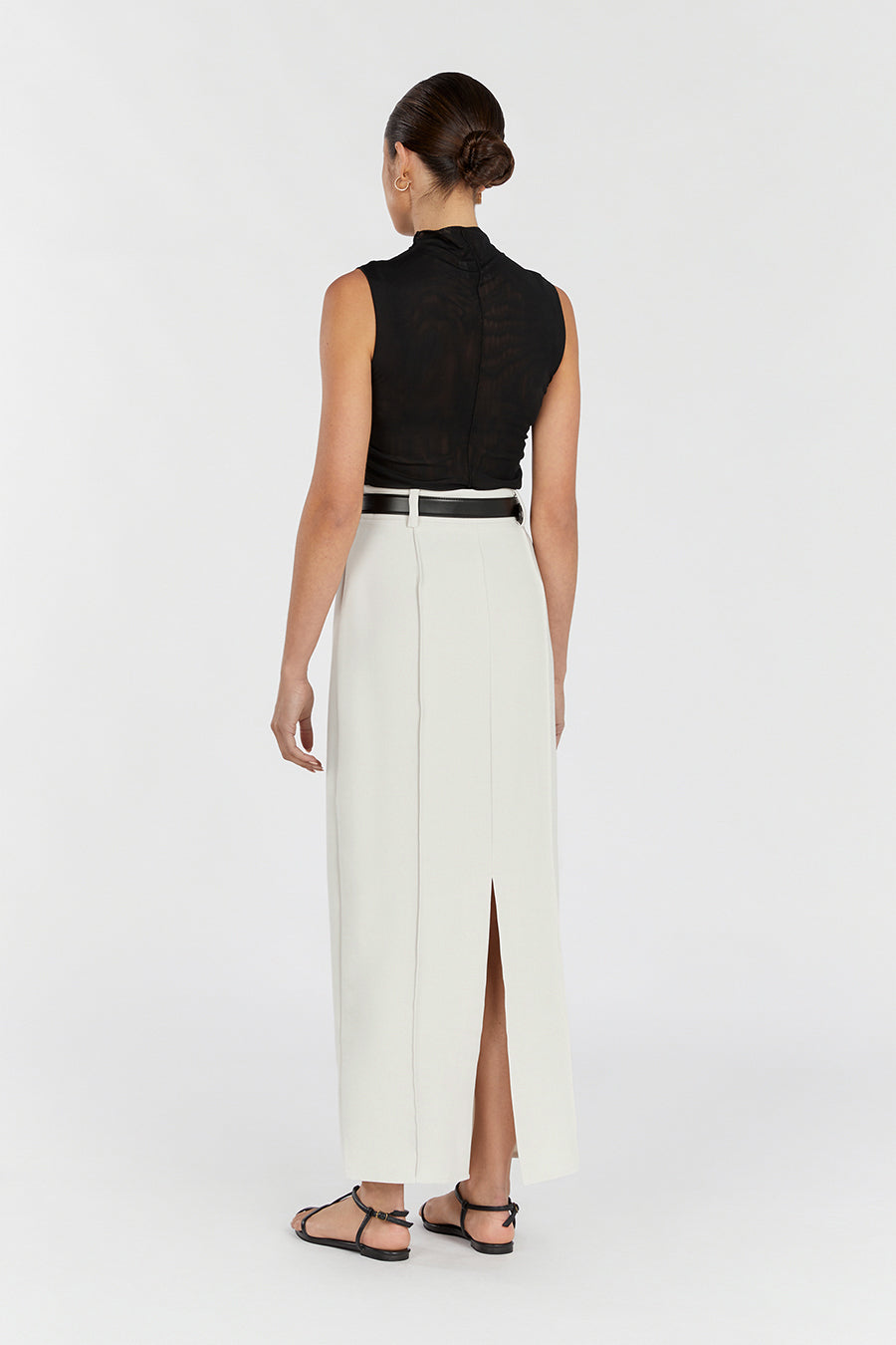 ROWAN BONE MIDI SKIRT