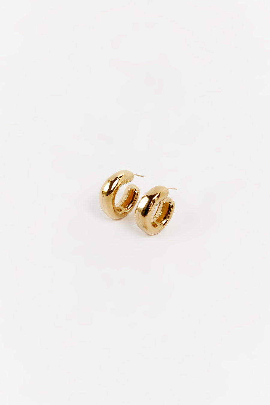 PORTER DINA GOLD HOOPS