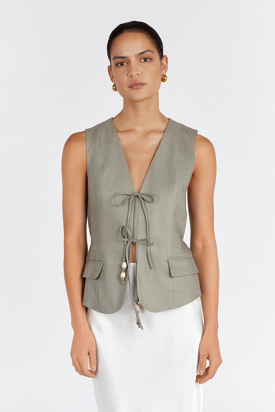 LUCCA VINE TIE VEST