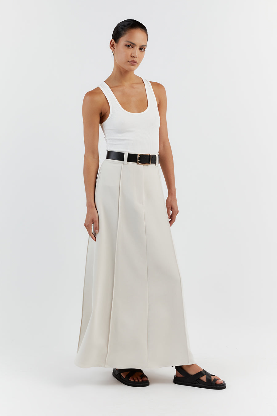 WILLA BONE MAXI SKIRT