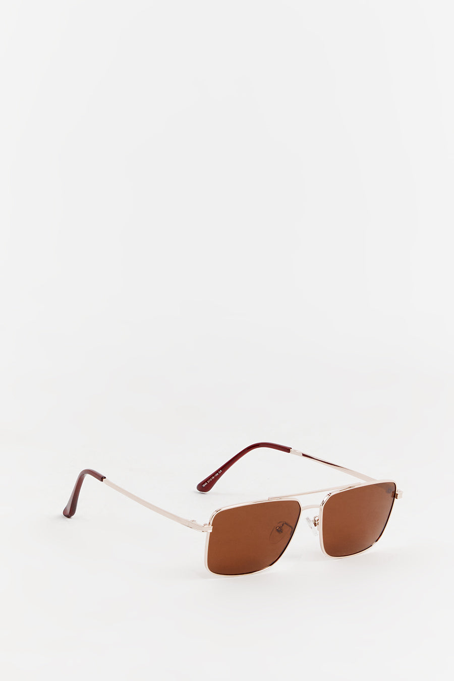 NIXON GOLD RECTANGLE SUNGLASSES