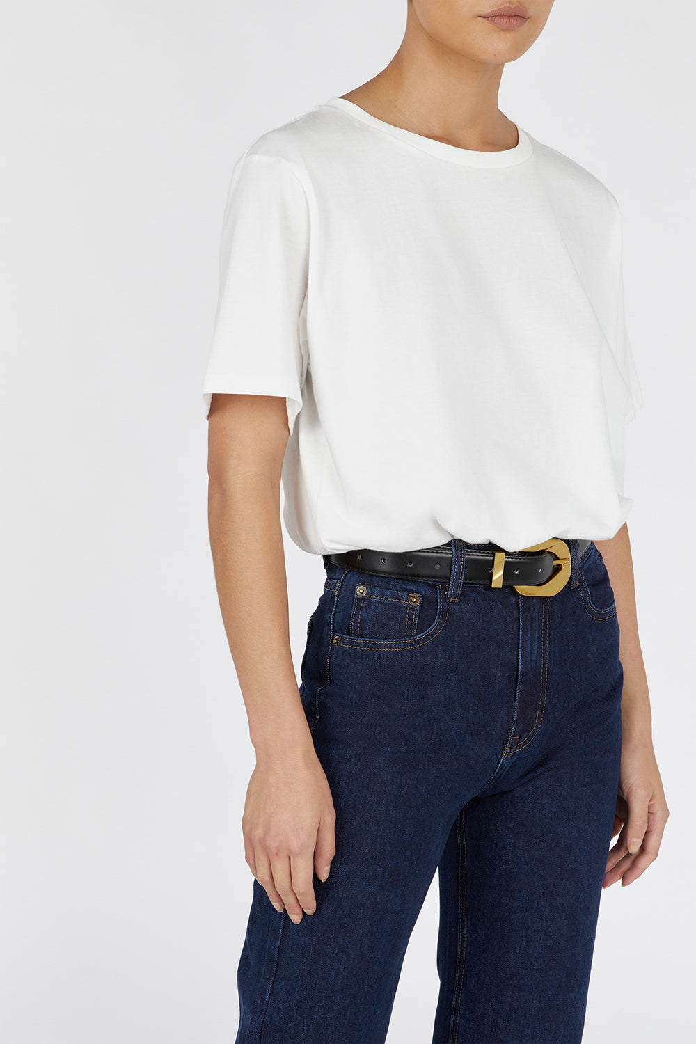 ALEXA INDIGO HIGH RISE STRAIGHT JEAN