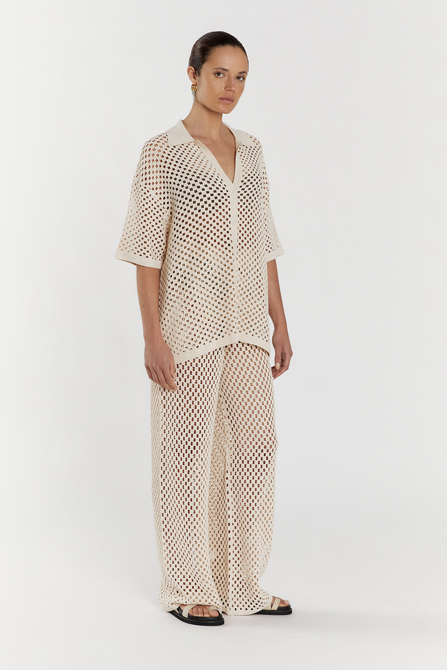 SONNY NATURAL CROCHET PANT