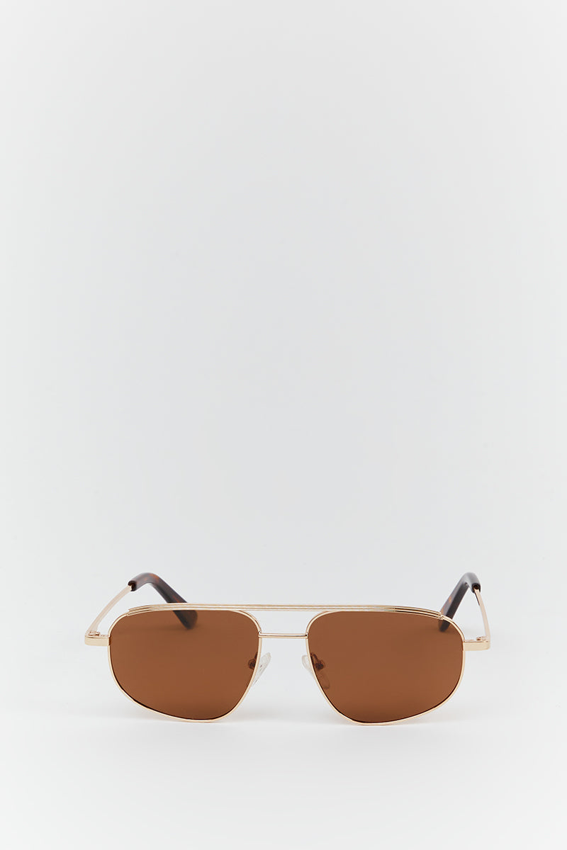 ARMS OF EVE BRONX GOLD SUNGLASSES