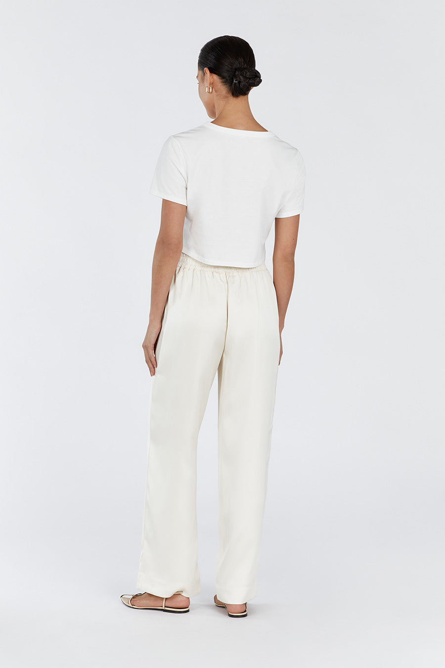 OSLO SATIN MERINGUE PANT