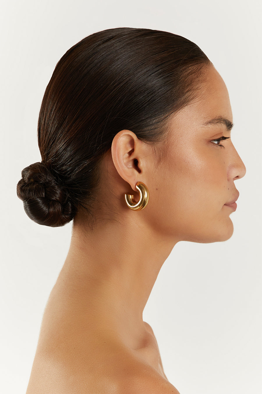 CENDRE LOLITA GOLD HOOPS