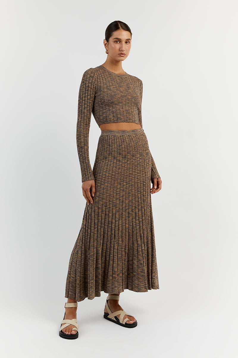 LOTTIE MOSS MARLE MIDI SKIRT