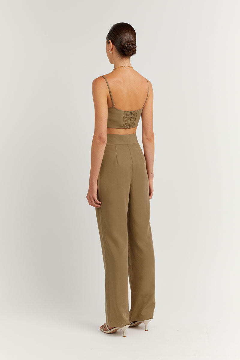 KARLA FERN TENCEL BLEND CROP TOP