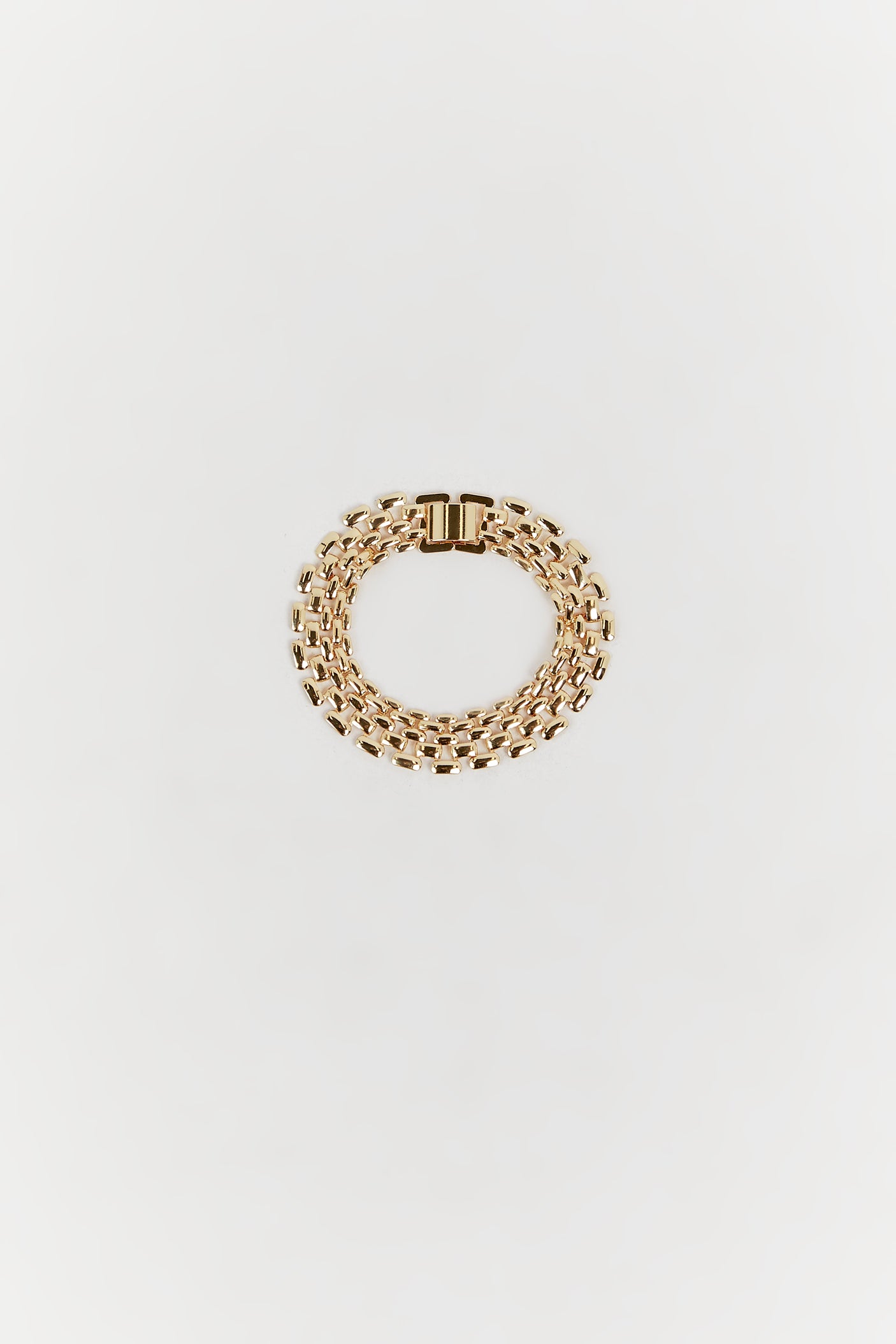 LUV AJ CELINE CHAIN GOLD BRACELET