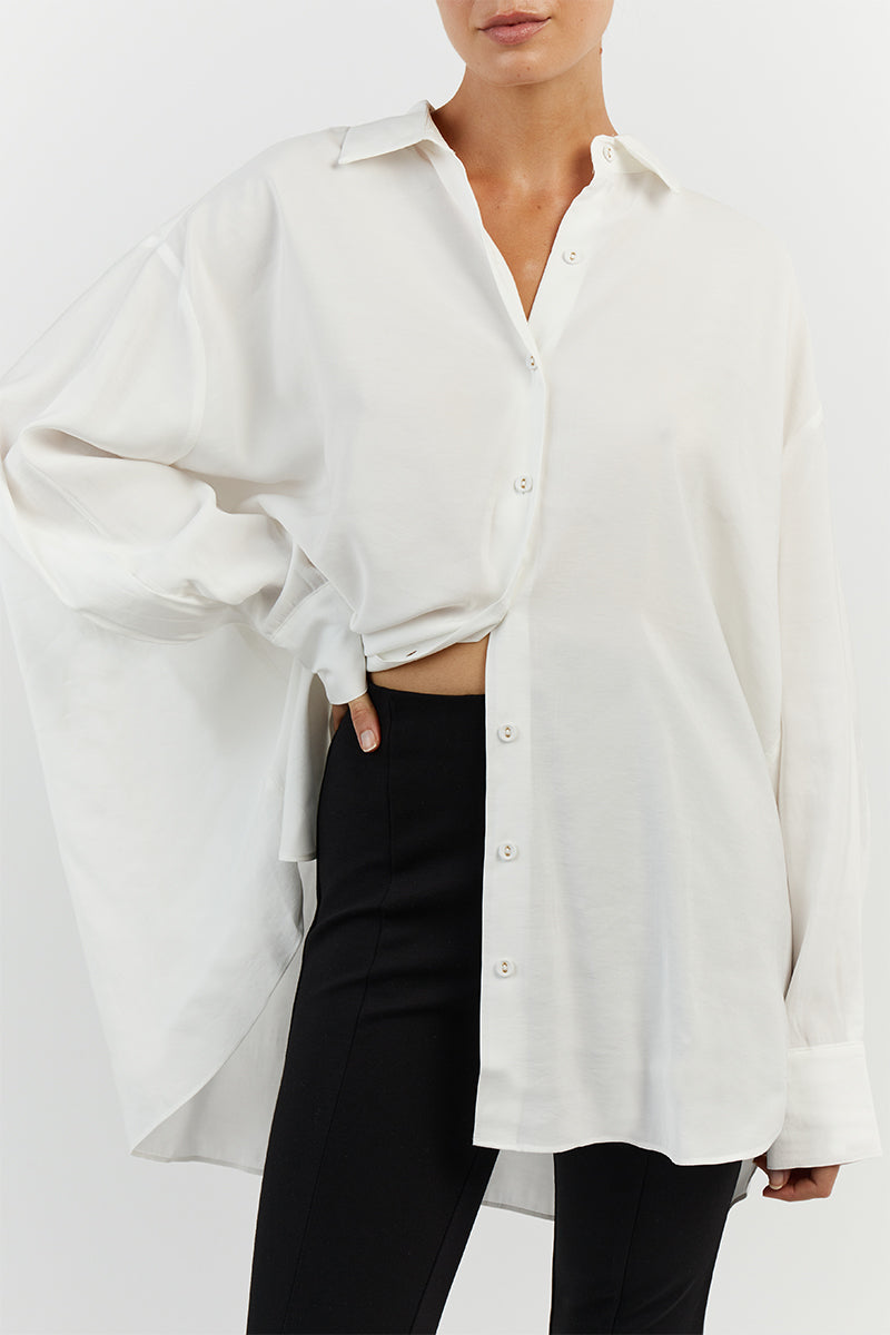 ASHER BLACK FLARED PANT