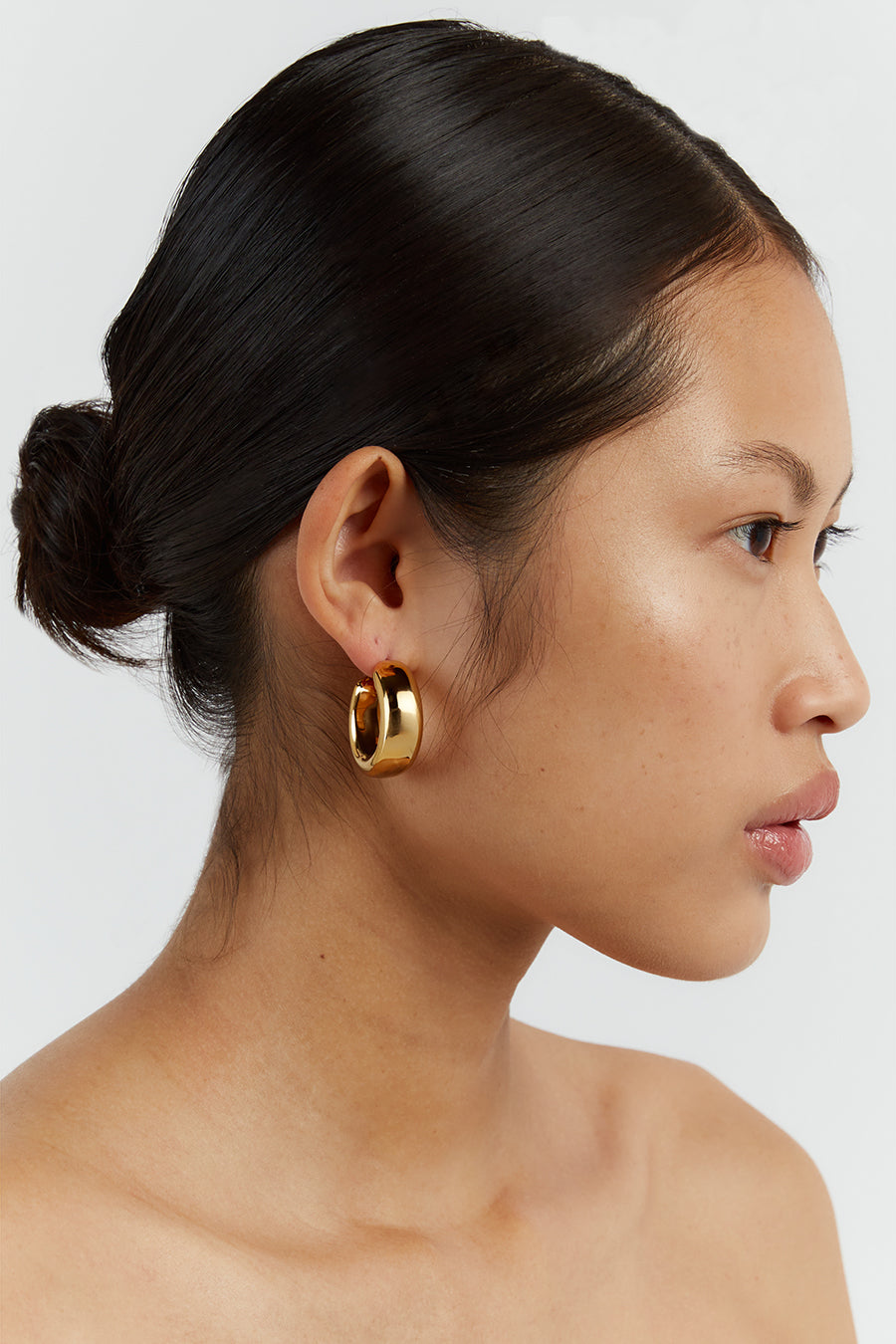 PORTER DINA GOLD HOOPS