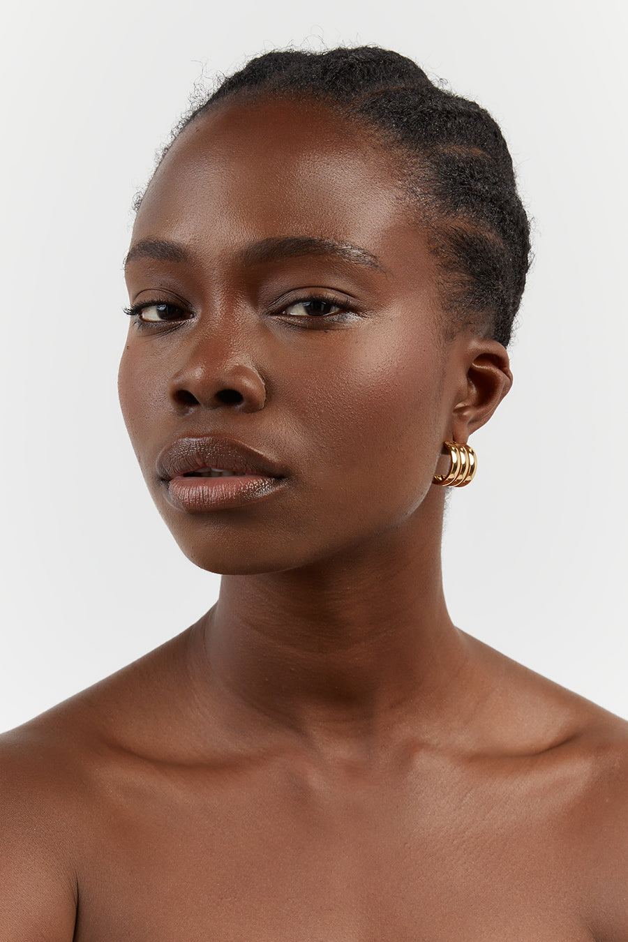 CENDRE ANASTASIA GOLD HOOPS