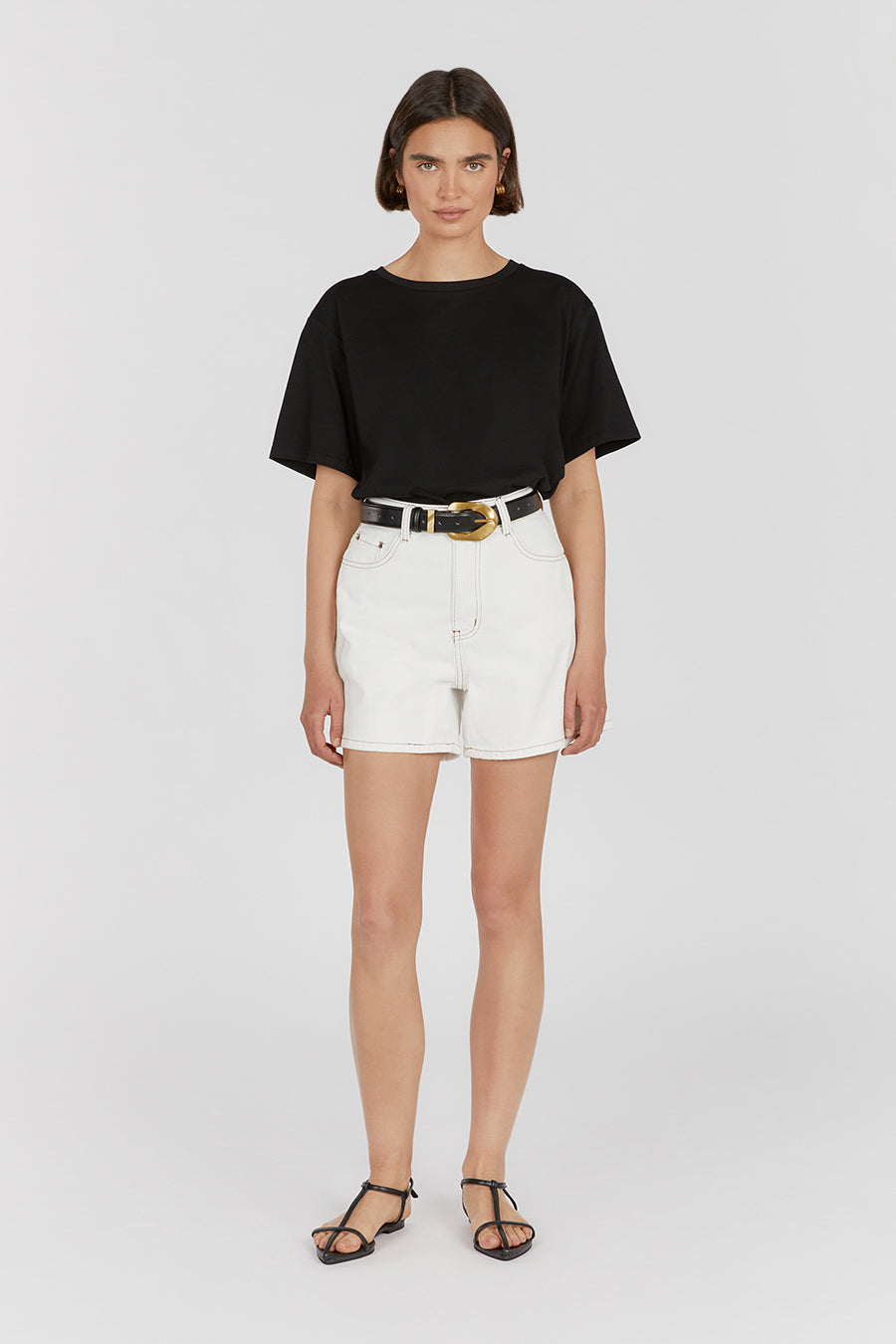 PIPER OFF WHITE DENIM SHORT