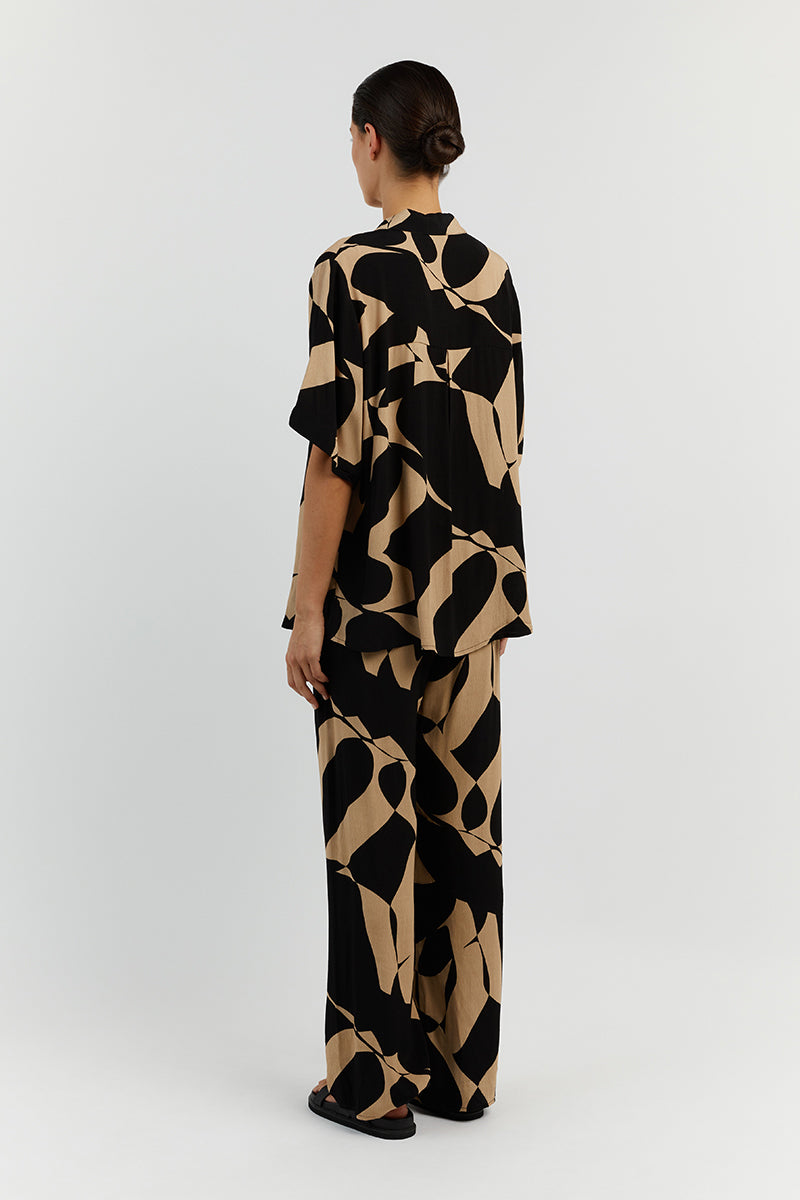 MAPLE CAMEL DRAWSTRING PANT