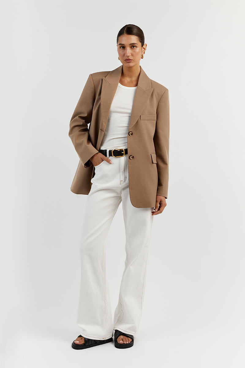 HARLEY LATTE BOYFRIEND BLAZER