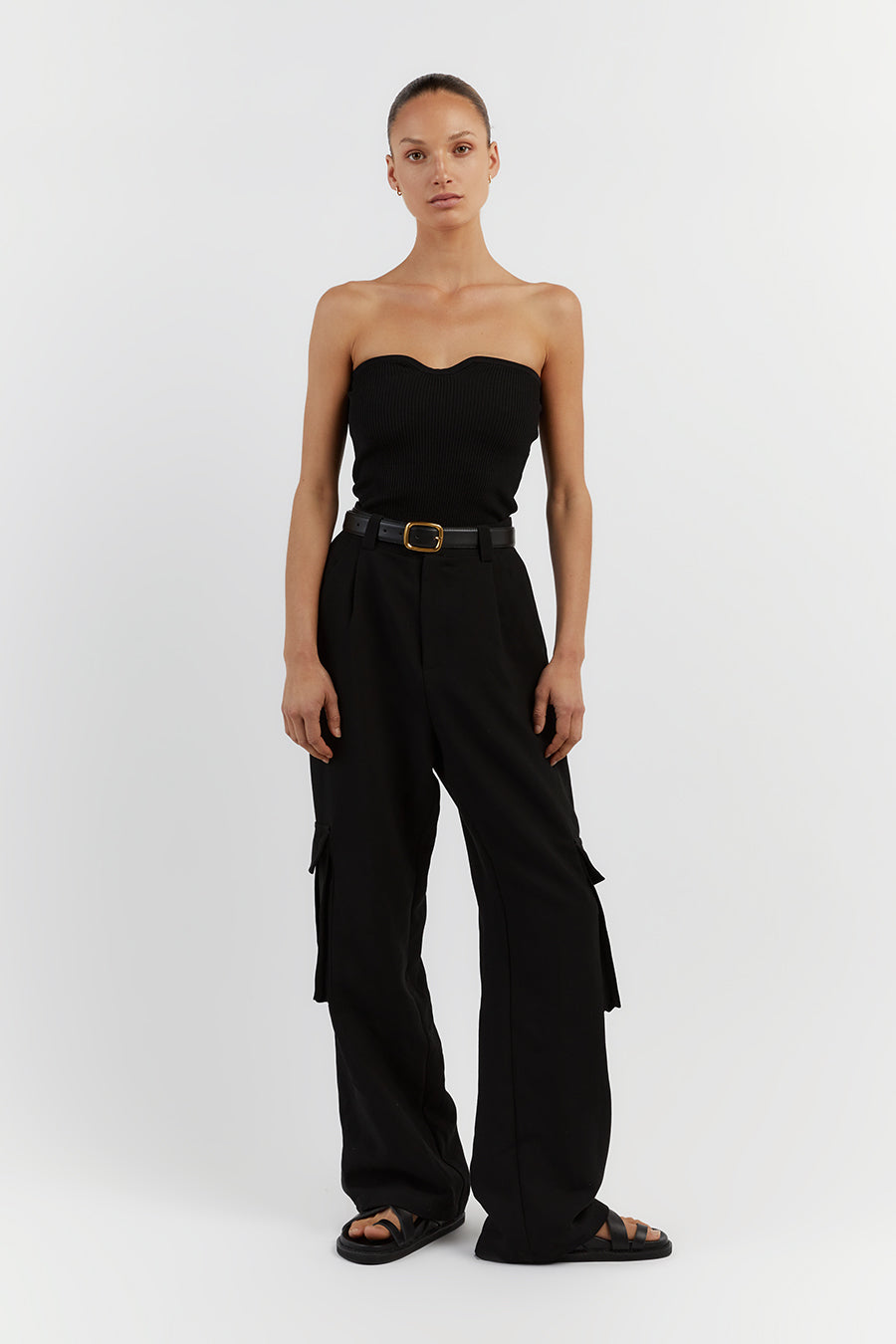 WILLA BLACK CARGO PANT