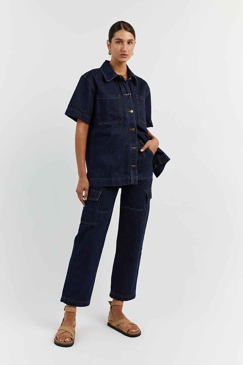 PIPER INDIGO DENIM JACKET