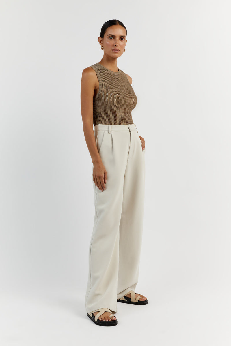 OPHELIA MOSS CROCHET TANK