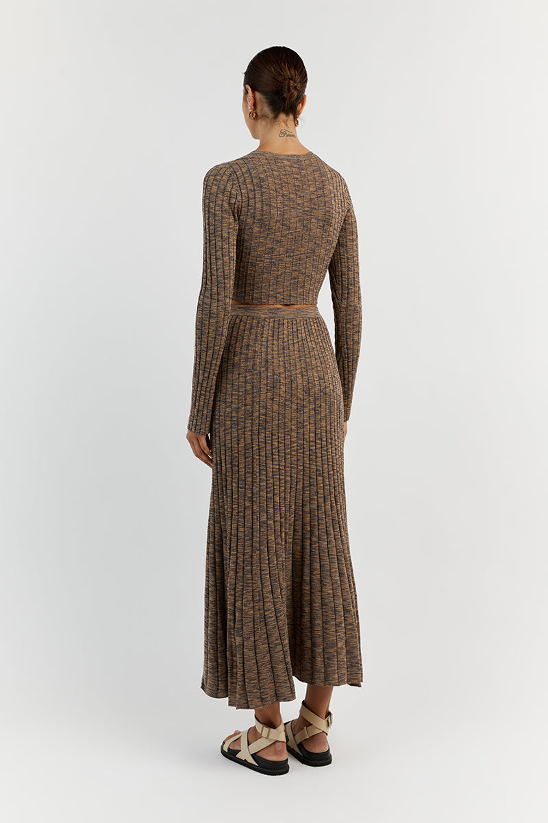 LOTTIE MOSS MARLE MIDI SKIRT