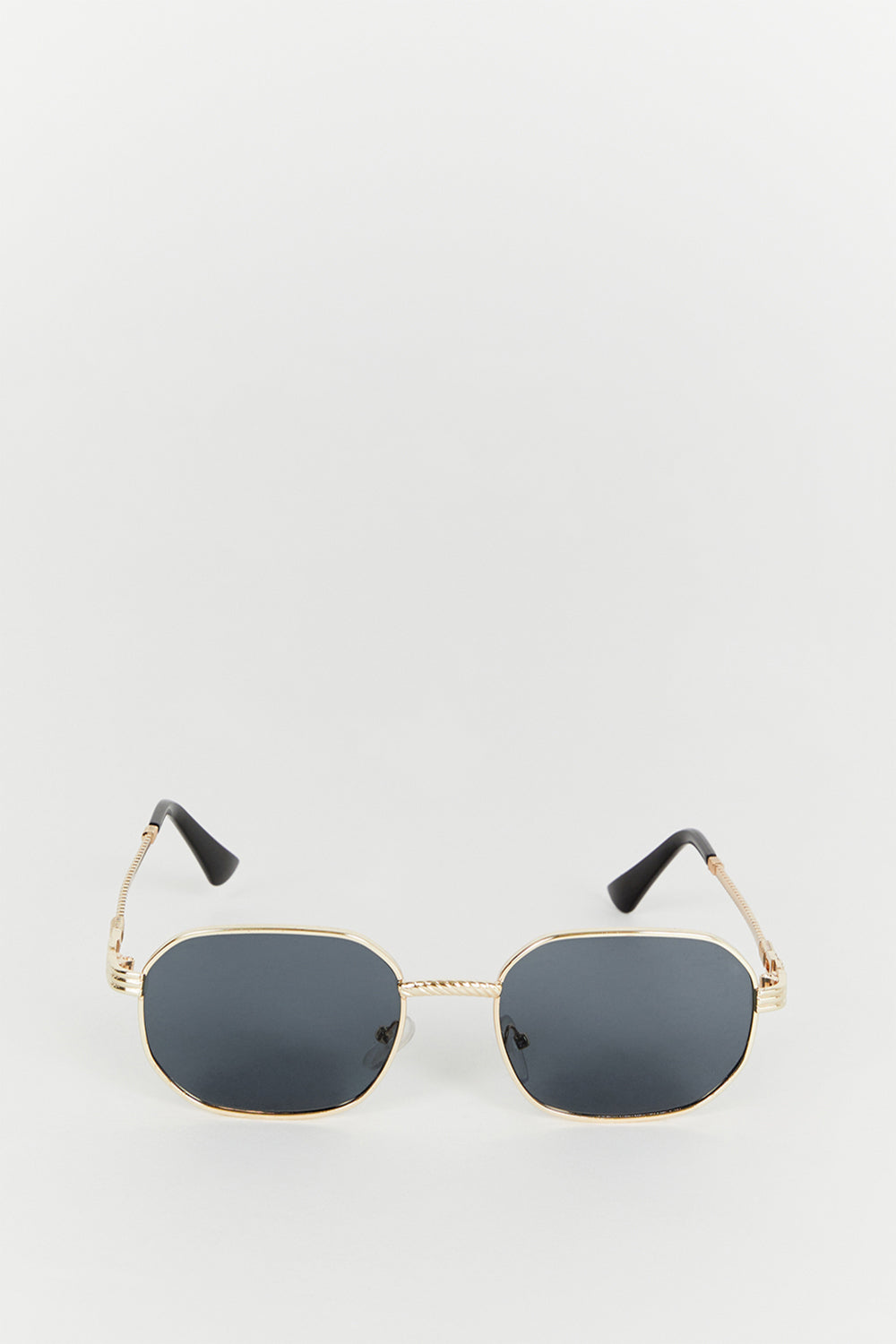 SONNY GOLD ROUND SUNGLASSES