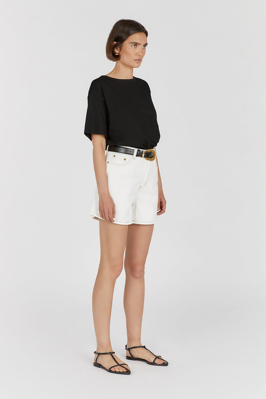 PIPER OFF WHITE DENIM SHORT