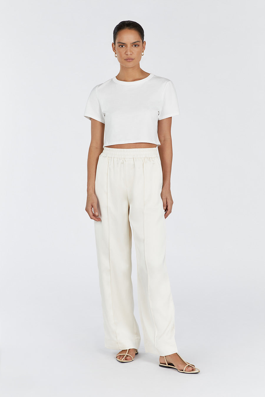 OSLO SATIN MERINGUE PANT