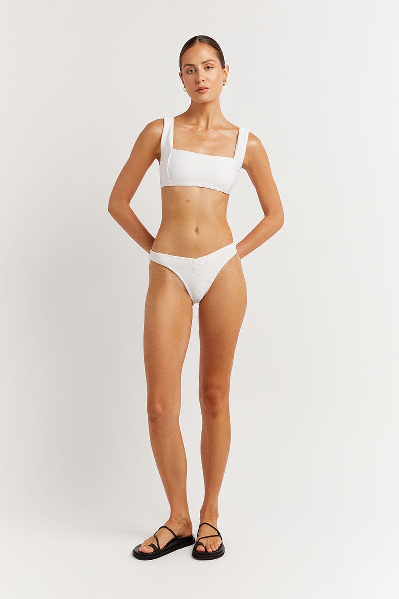 LOLA WHITE V WAIST BRIEF