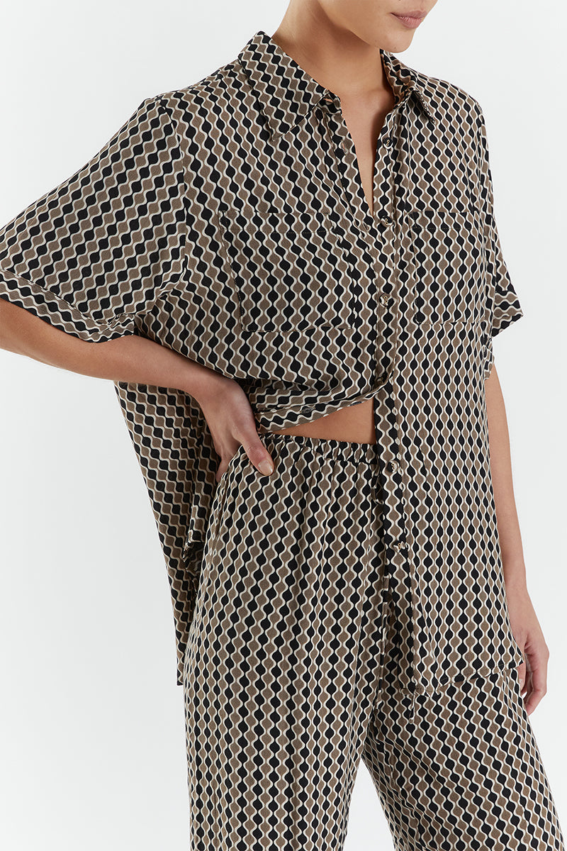 BROOKS GEO VACATION SHIRT