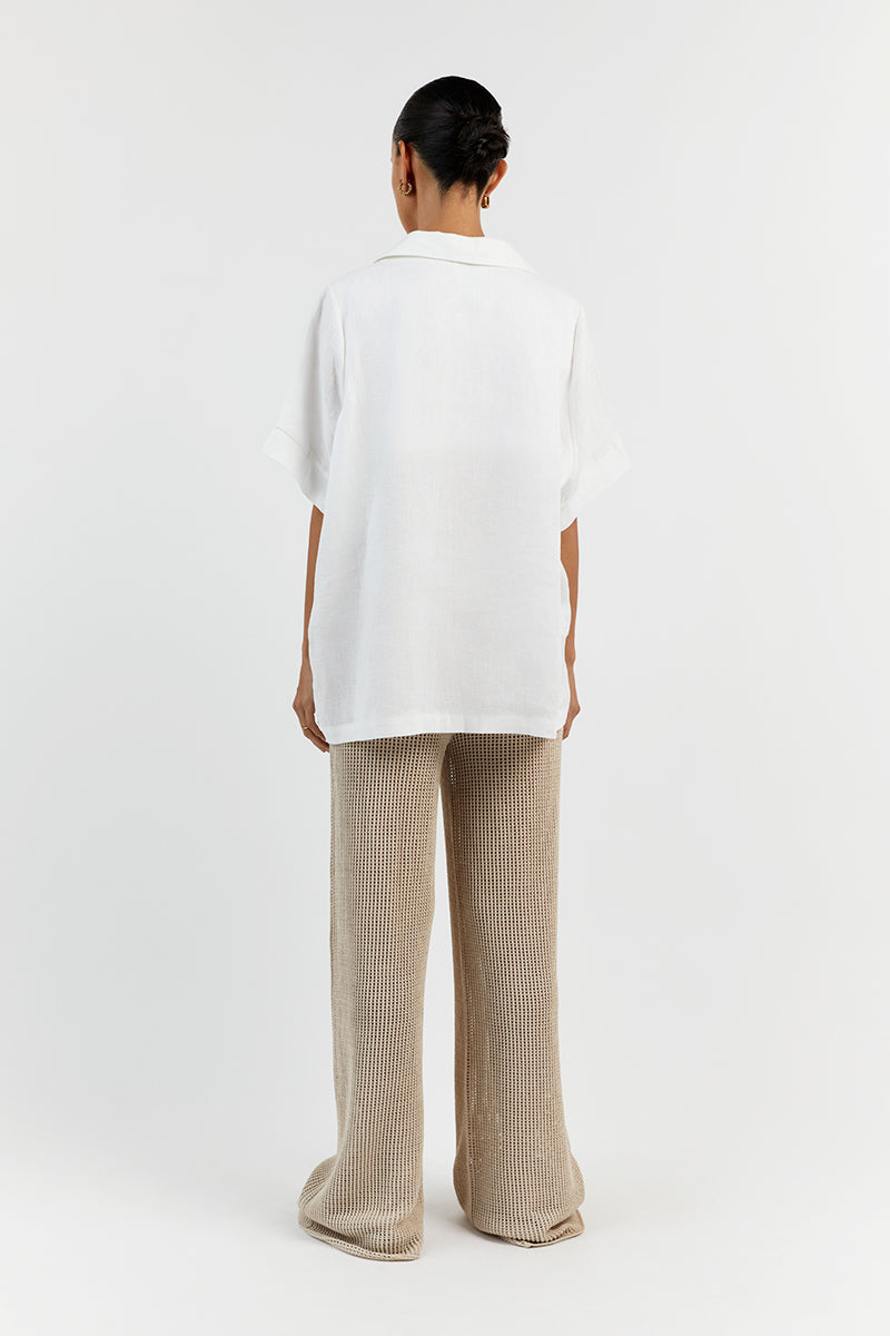 OPHELIA STONE CROCHET PANT