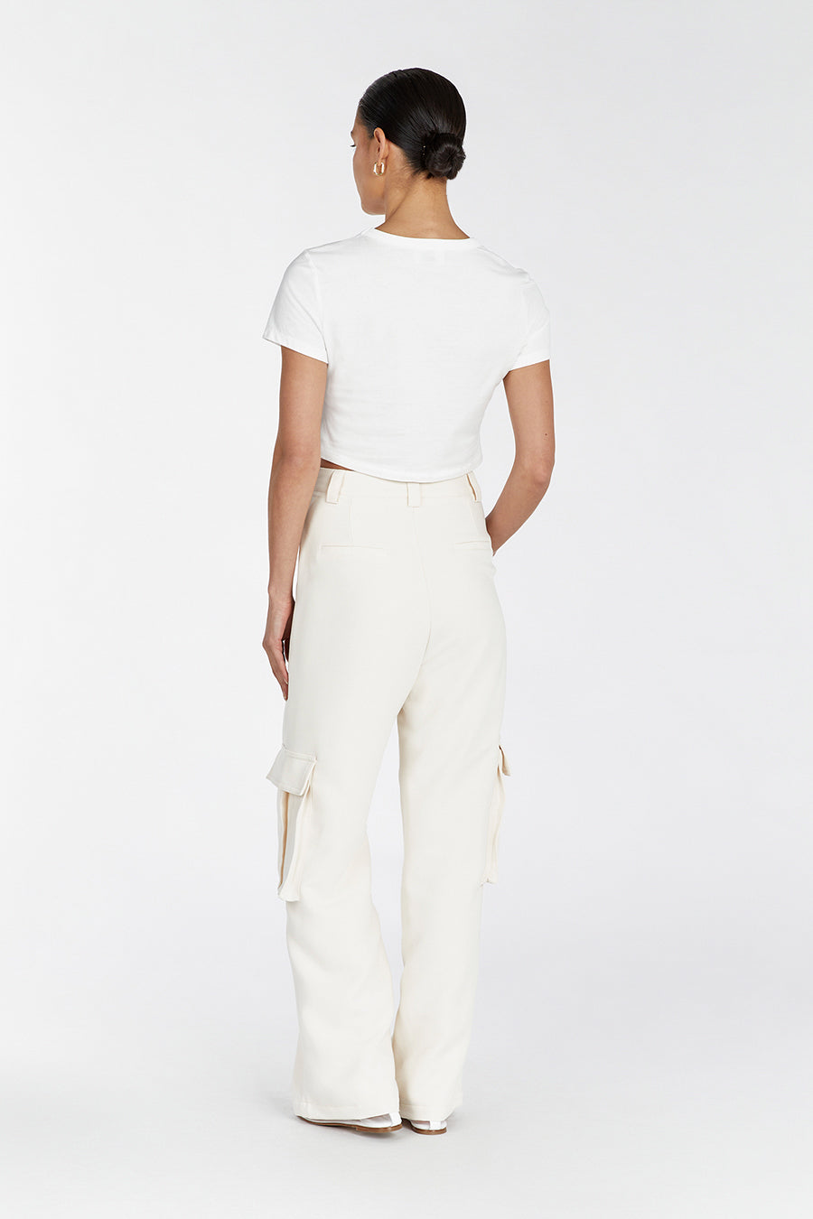 JOSEY OFF WHITE BABY TEE