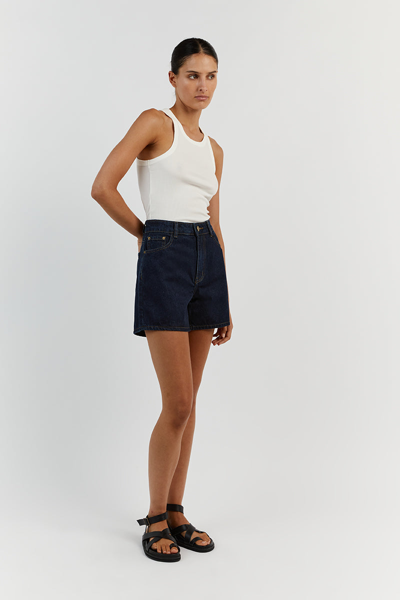 PIPER INDIGO DENIM SHORT