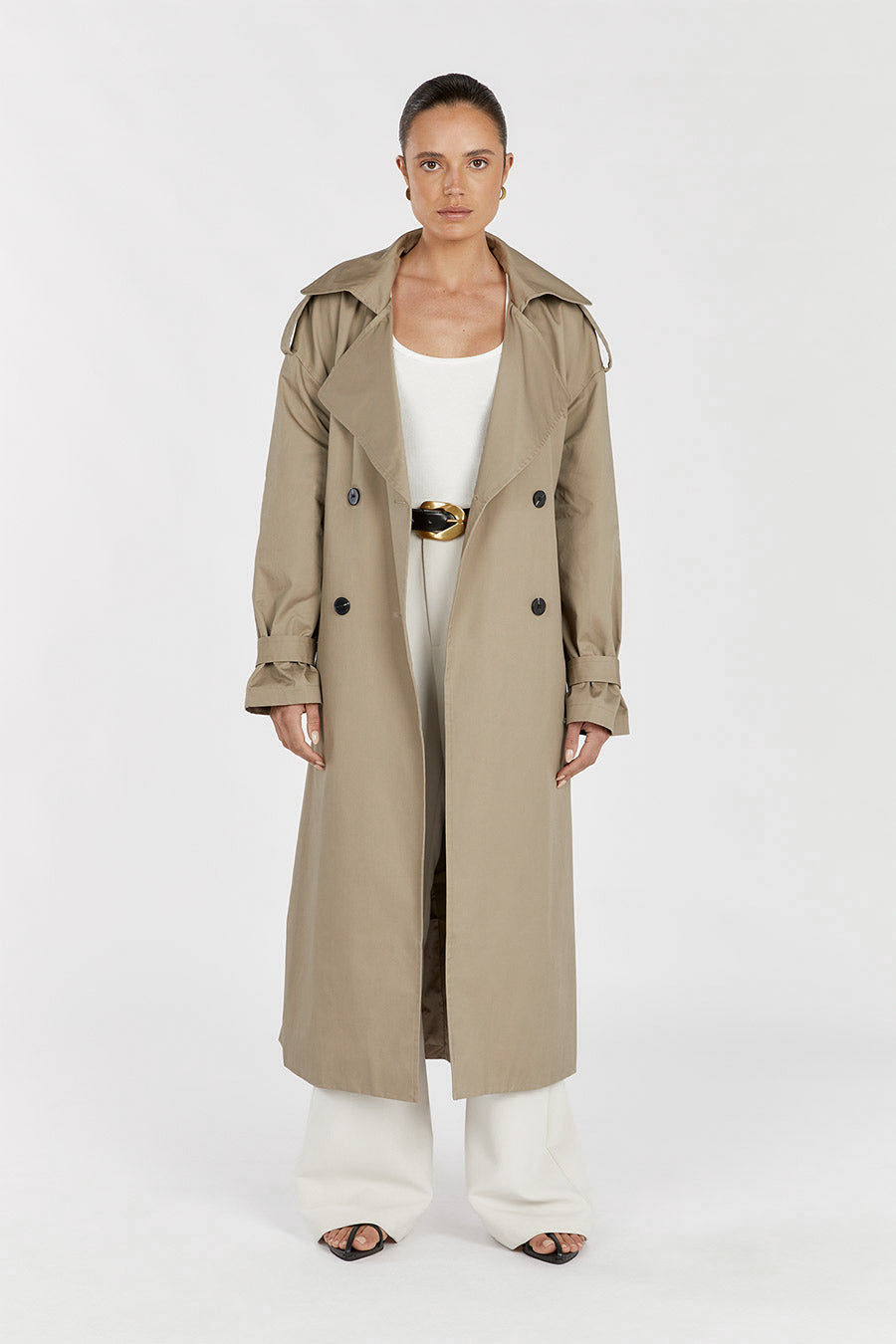 CAMERON MOSS TRENCH COAT