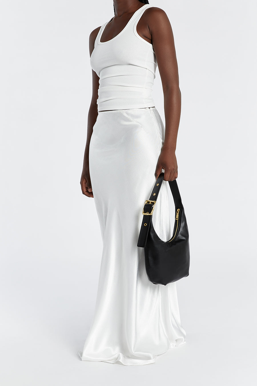 BRIE LEON EVERY CROISSANT BAG BLACK