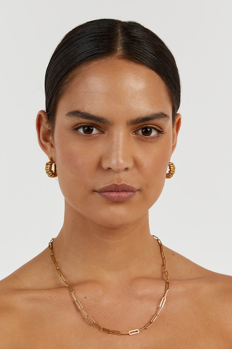 ARMS OF EVE HARLOW GOLD NECKLACE