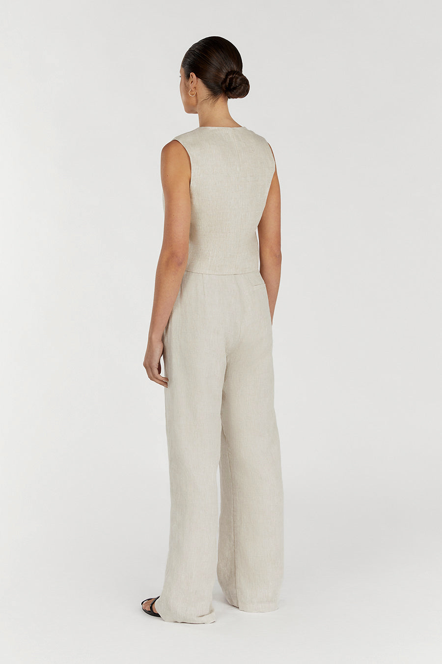 NORAH NATURAL LINEN PANT