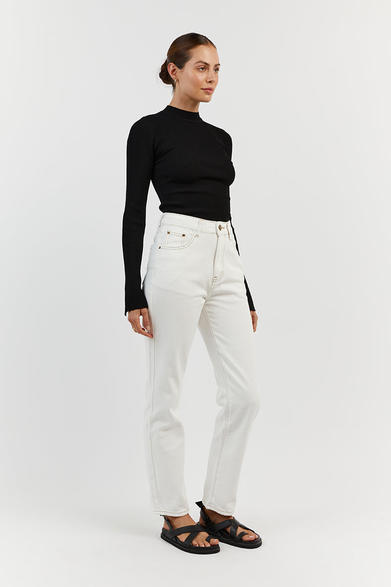 FINLEY OFF WHITE DENIM JEAN